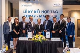 Malloca ký kết hợp tác với Tập đoàn Toray Nhật Bản