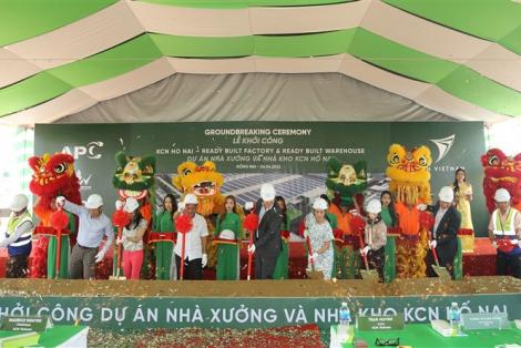 KCN Việt Nam khởi công xây dựng dự án nhà xưởng và nhà kho chất lượng cao tại khu công nghiệp Hố Nai