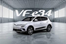 Xe điện VinFast VF e34 chính thức lộ diện