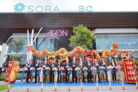 Bình Dương: Khai trương trung tâm mua sắm SORA gardens SC