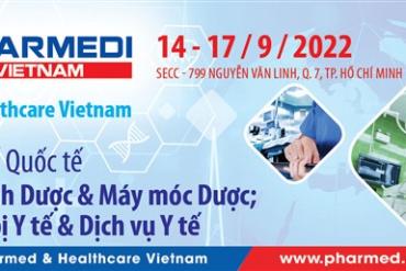 Triển lãm Y tế Quốc tế PHARMEDI VIETNAM 2022 hàng đầu Đông Nam Á thu hút hơn 350 doanh nghiệp tham gia