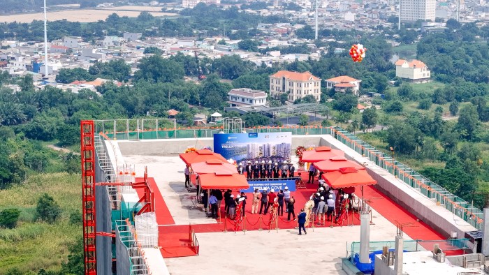 Lễ Cất nóc Trellia Cove - CC5 với sự tham gia của đại diện Nam Long, các đối tác Nhật Bản, tổng thầu và các đơn vị đồng hành ngày 17/09/2026