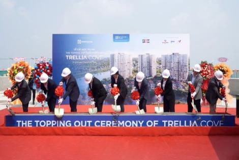Trellia Cove cất nóc, bổ sung nguồn cung chất lượng cho khu Nam Sài Gòn