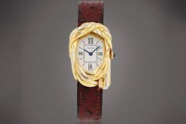 Đồng hồ Cartier làm từ 3 loại vàng được bán với giá 1,1 triệu USD