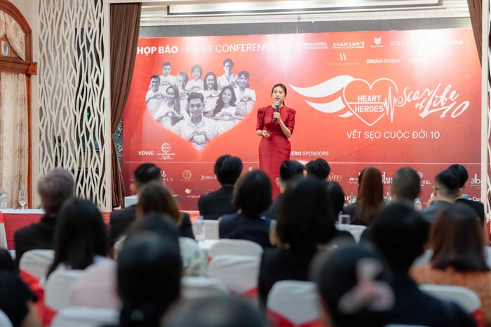 Đại sứ Nhịp tim Việt Nam Ngô Thanh Vân chia sẻ: Mỗi bạn sẽ là một trái tim yêu thương, đồng hành, san sẻ và lan tỏa những giá trị nhân văn