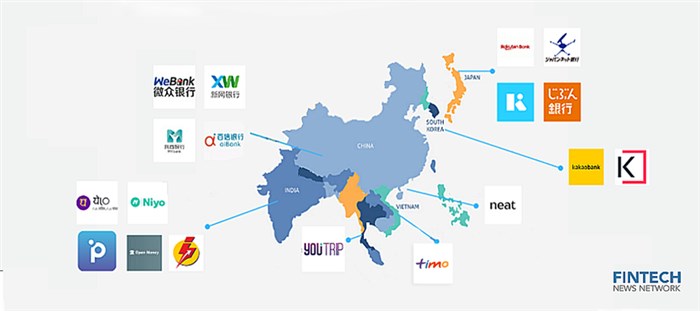 Ngân hàng số Timo Việt Nam lọt vào danh sách ngân hàng số tiêu biểu tại khu vực Châu Á - Nguồn: Internet