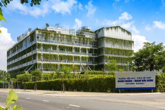 Victoria School phát triển mô hình trường học liên cấp trong không gian kiến trúc xanh, hướng đến giáo dục bền vững và toàn diện