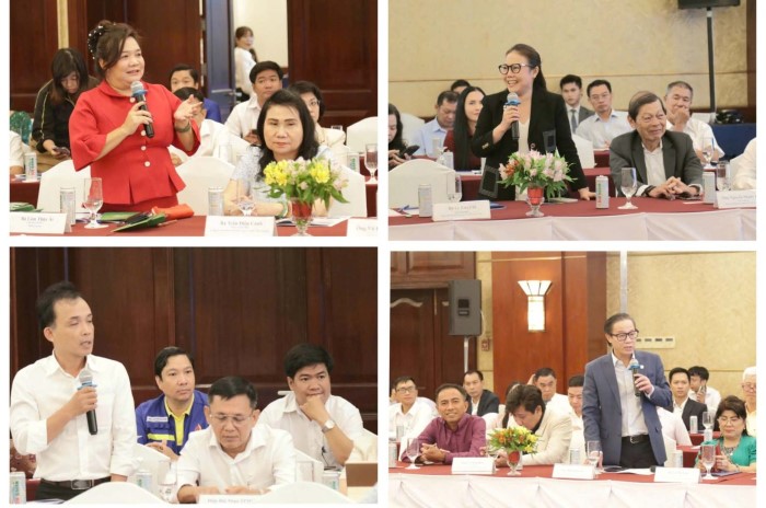 Nhiều doanh nghiệp và nhà đầu tư đã thẳng thắn chia sẻ ý kiến, đề xuất và bày tỏ sự quan tâm đối với môi trường đầu tư của tỉnh