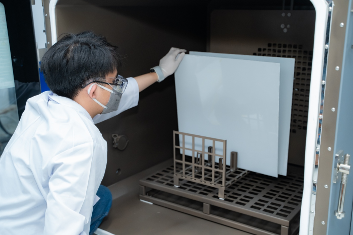 Thử nghiệm đo lường khí phát thải từ sản phẩm