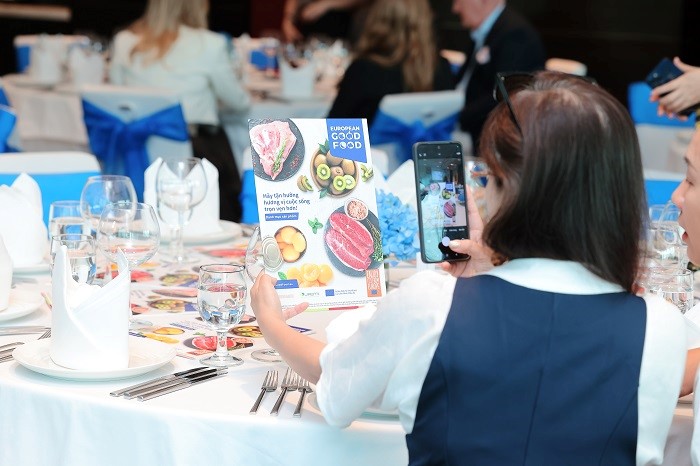 Trình diễn nấu ăn với các thực phẩm châu Âu với đầu bếp Trần Quang Thịnh