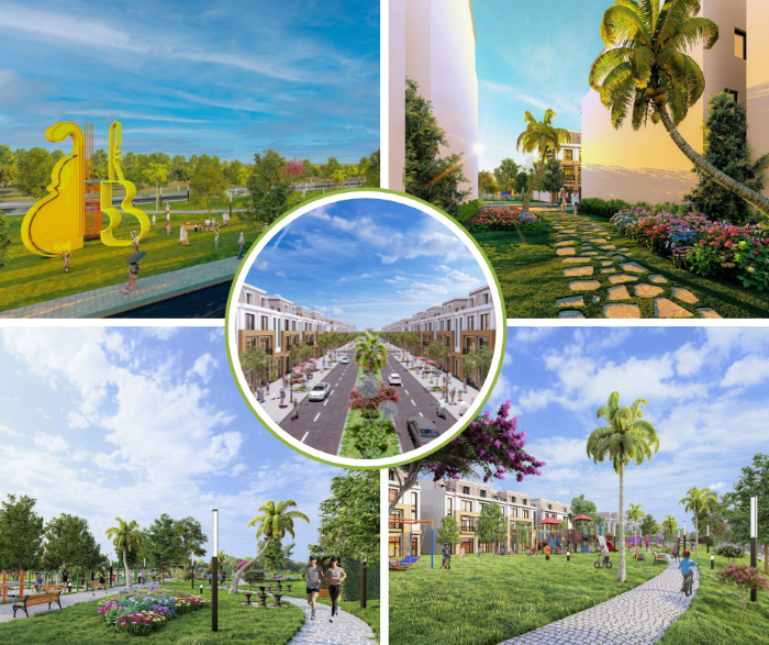Khu đô thị CentreVille Lương Sơn đáp ứng đủ đầy nhu cầu về không gian sống lý tưởng cho cư dân. (Ảnh phối cảnh. IFT)