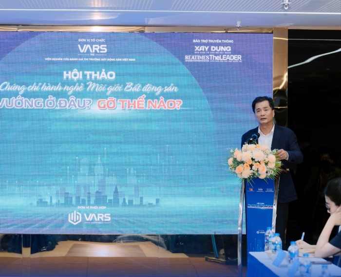 TS. Nguyễn Văn Đính, Chủ tịch Hội Môi giới bất động sản Việt Nam 