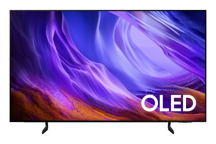 TV Samsung OLED S85H nổi bật với độ tương phản vượt trội và thiết kế Contour mềm mại