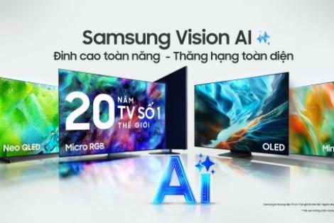 Samsung AI TV 2026 đã có mặt tại Việt Nam, mở rộng danh mục AI TV với “Trợ lý Vision AI đa nhiệm”