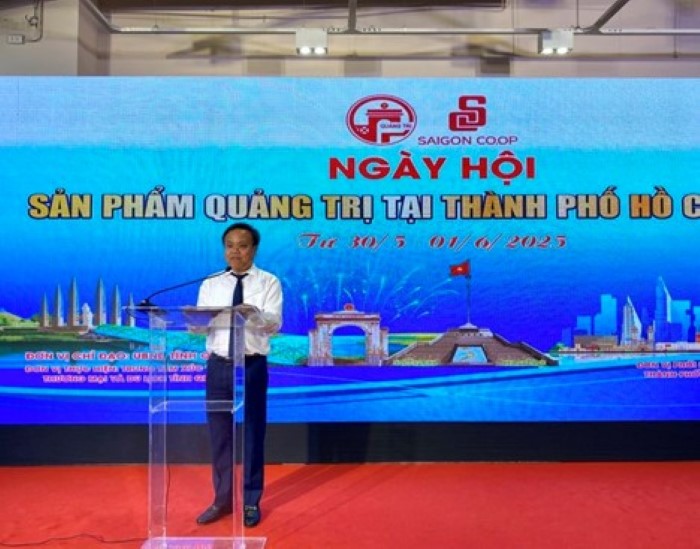 Ông Lê Đức Tiến, Phó Chủ tịch UBND tỉnh Quảng Trị phát biểu tại sự kiện