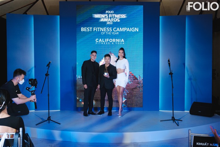 Ông Dean Ramos, Giám đốc Điều hành FLG Việt Nam, tập đoàn sở hữu California Fitness tại lễ trao giải