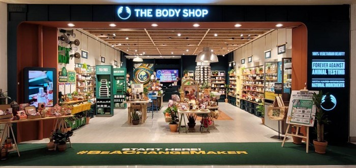 Cửa hàng The Body Shop tại Malaysia