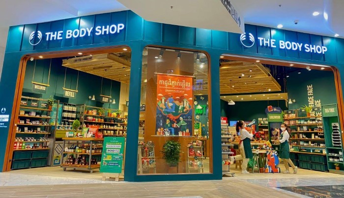 The Body Shop tại thị trường Campuchia