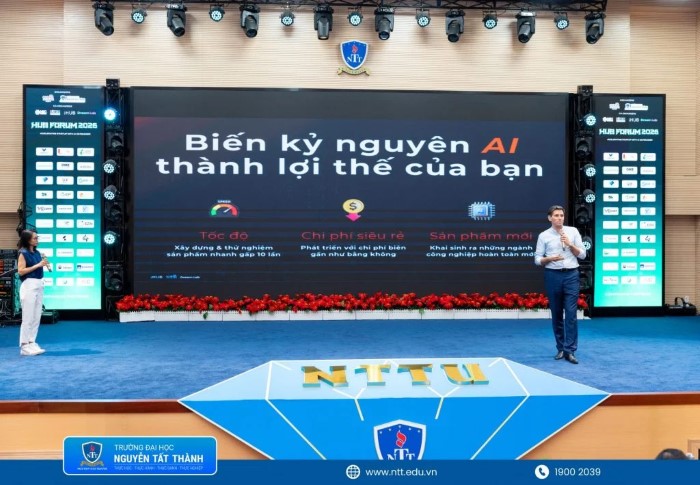 Ông Michael Liebmann chia sẻ tại Keynote “Xây dựng Startup trong xu hướng phát triển mới”