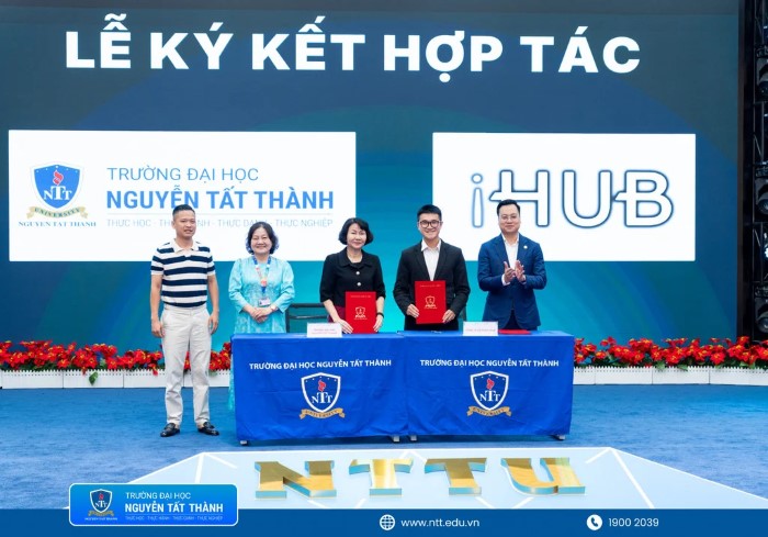 Lễ ký kết hợp tác MOU giữa Trường ĐH Nguyễn Tất Thành và các đơn vị