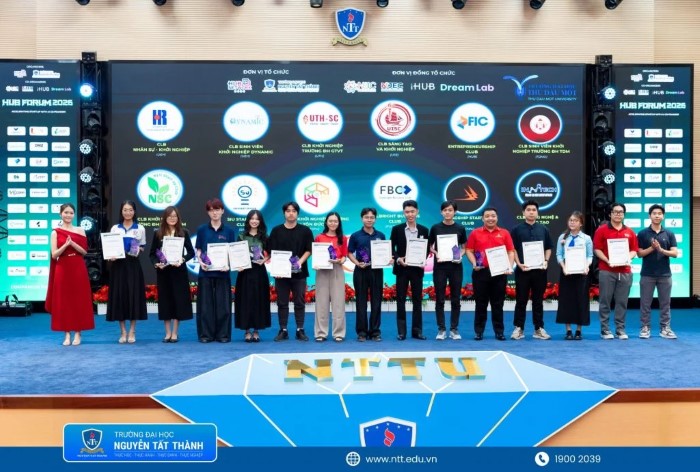 Vinh danh các cá nhân xuất sắc trong phong trào khởi nghiệp đổi mới sáng tạo
