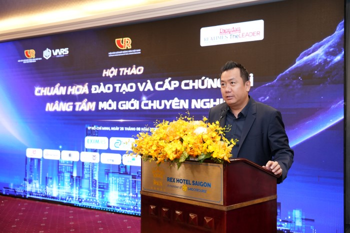 Ông Phạm Lâm, Phó Chủ tịch Hội Môi giới Bất động sản Việt Nam VARS
