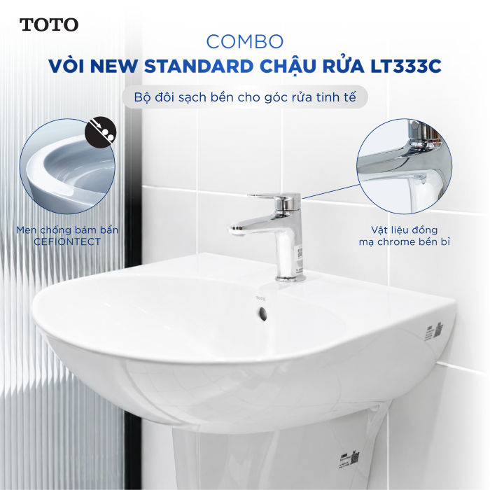 Dòng sen vòi NEW STANDARD được nghiên cứu và tinh chỉnh bởi đội ngũ TOTO Việt Nam dựa trên thói quen sử dụng và đặc điểm không gian sống của người Việt