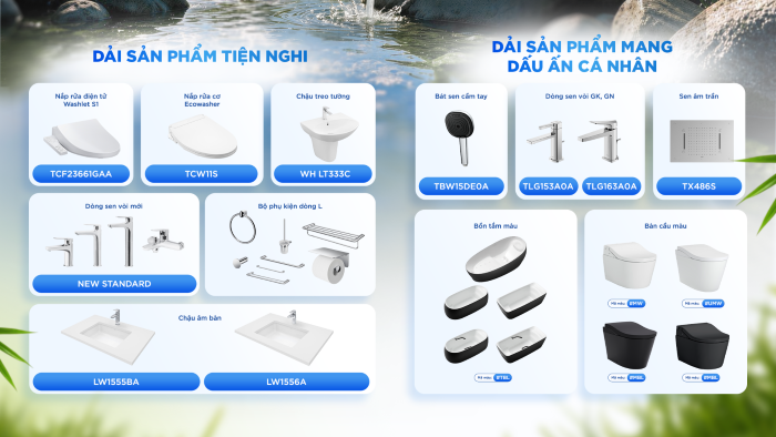 Dải sản phẩm mới năm 2026 mở rộng lựa chọn của người dùng