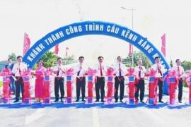 TP.HCM: Khánh thành cầu Kênh Xáng Dọc và Kênh Xáng Ngang - Mở ra cơ hội giao thương liên vùng rộng lớn