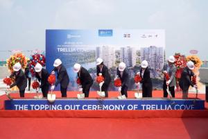 Trellia Cove cất nóc, bổ sung nguồn cung chất lượng cho khu Nam Sài Gòn