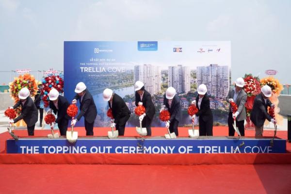 Trellia Cove cất nóc, bổ sung nguồn cung chất lượng cho khu Nam Sài Gòn