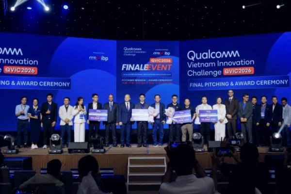 Qualcomm công bố kết quả chung kết cuộc thi Thử thách đổi mới sáng tạo Qualcomm Việt Nam (QVIC) 2026