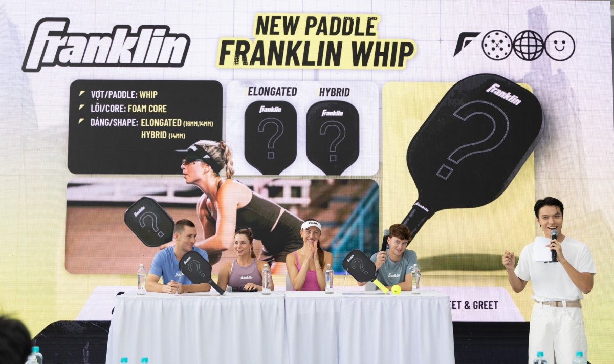 Các vận động viên Franklin nói về vợt Whip