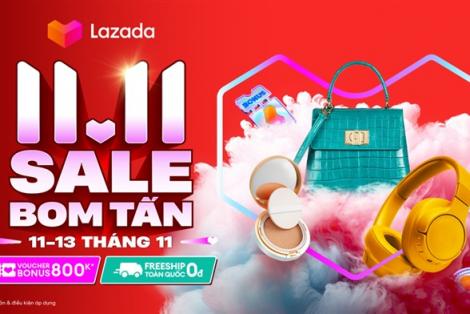 Hàng loạt Deal "bom tấn" cùng Lazada tại lễ hội mua sắm 11.11