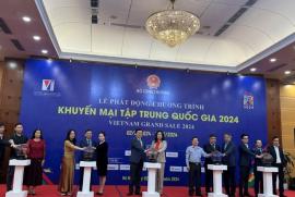 "Khuyến mại tập trung quốc gia 2024" giảm giá đến 100%