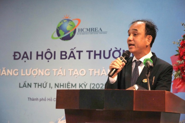 Phó chủ tịch Trần Quốc Tâm đặt mục tiêu HCMREA sẽ khởi xướng một phong trào cách mạng năng lượng cho Việt Nam.