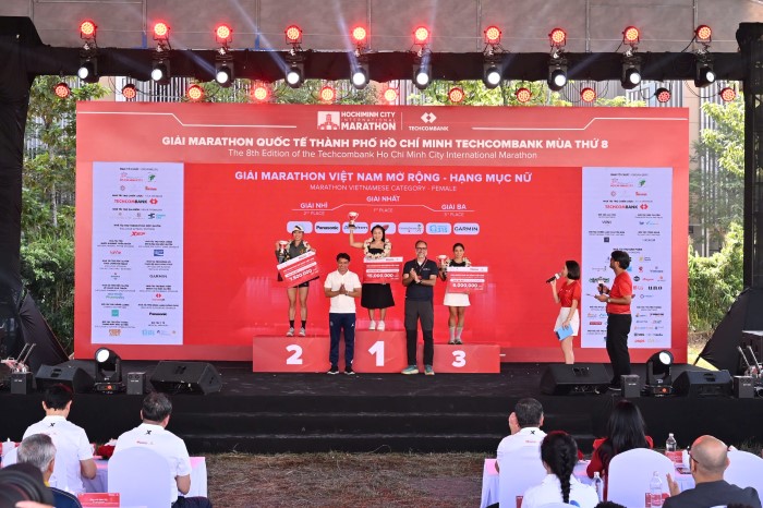 Top 3 nữ Giải Việt Nam mở rộng