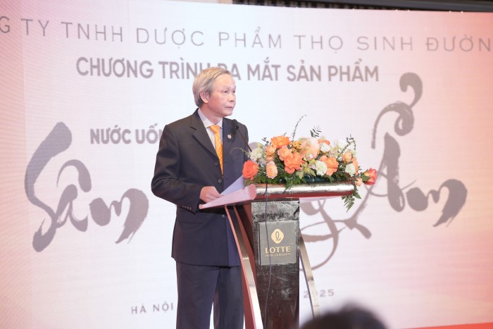 Bác sĩ Trịnh Hoài Nam - Nguyên PGĐ Bệnh viện YHCT Bộ Quốc Phòng 2 phát biểu