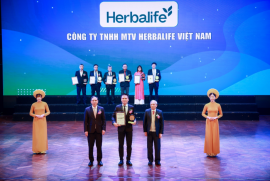 Herbalife Việt Nam đạt giải thưởng “Thương Hiệu, Nhãn Hiệu Uy Tín Hàng Đầu Việt Nam” 2025